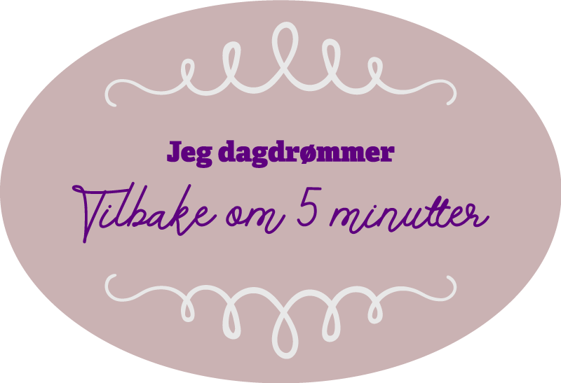 Tilbake i 5 minutter tekst tilpasset vinyl teppe - Tenstickers