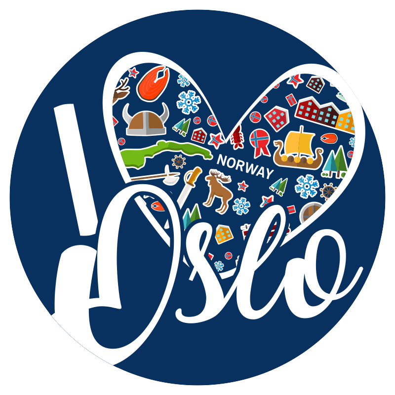 Jeg elsker oslo-folk vinyl teppe sagn og tekster - Tenstickers