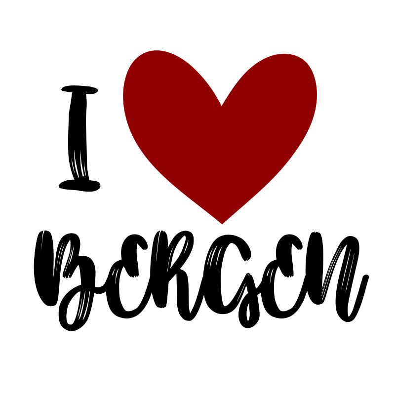 Jeg elsker bergen vinyl teppe sagn og tekster - Tenstickers