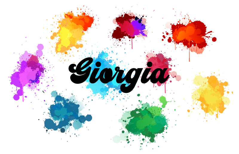 Sirkulær design med sprut vinyl teppe ungdom - Tenstickers