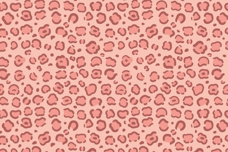 Leopardprikker vinyl teppe dyreavtrykk - Tenstickers