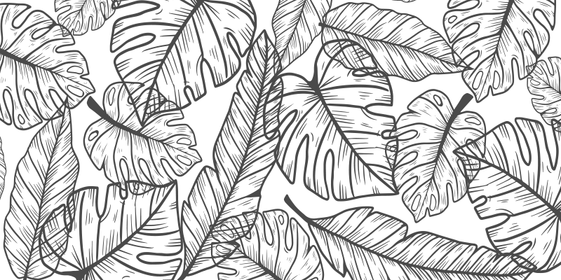 Løvrik jungeltema vinyl teppe baby - Tenstickers