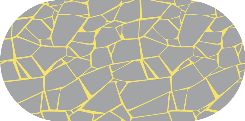 Pantone steiner stein gulvfliser - Tenstickers