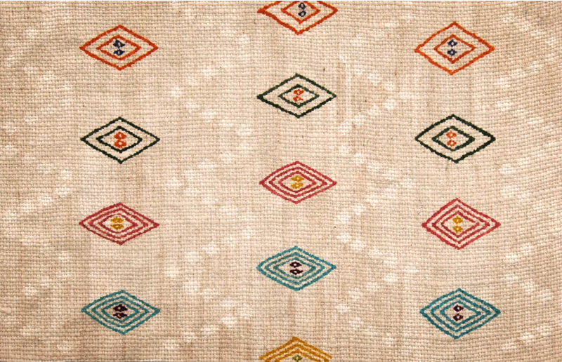 Levende diamantmotiv vinyl teppe hydraulisk - Tenstickers