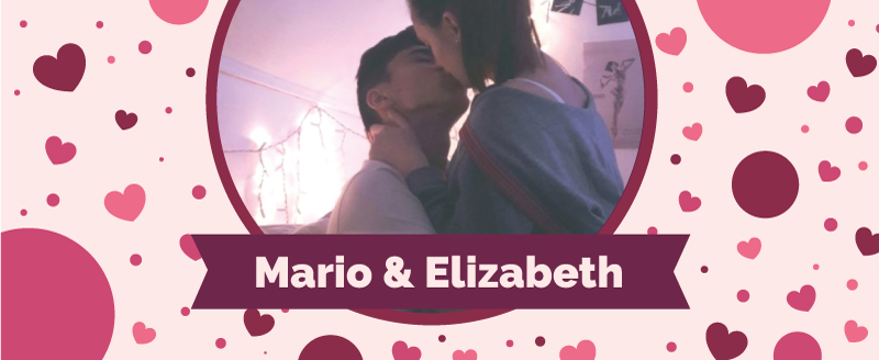 Bilde med hjerter personlig vinyl teppe - Tenstickers