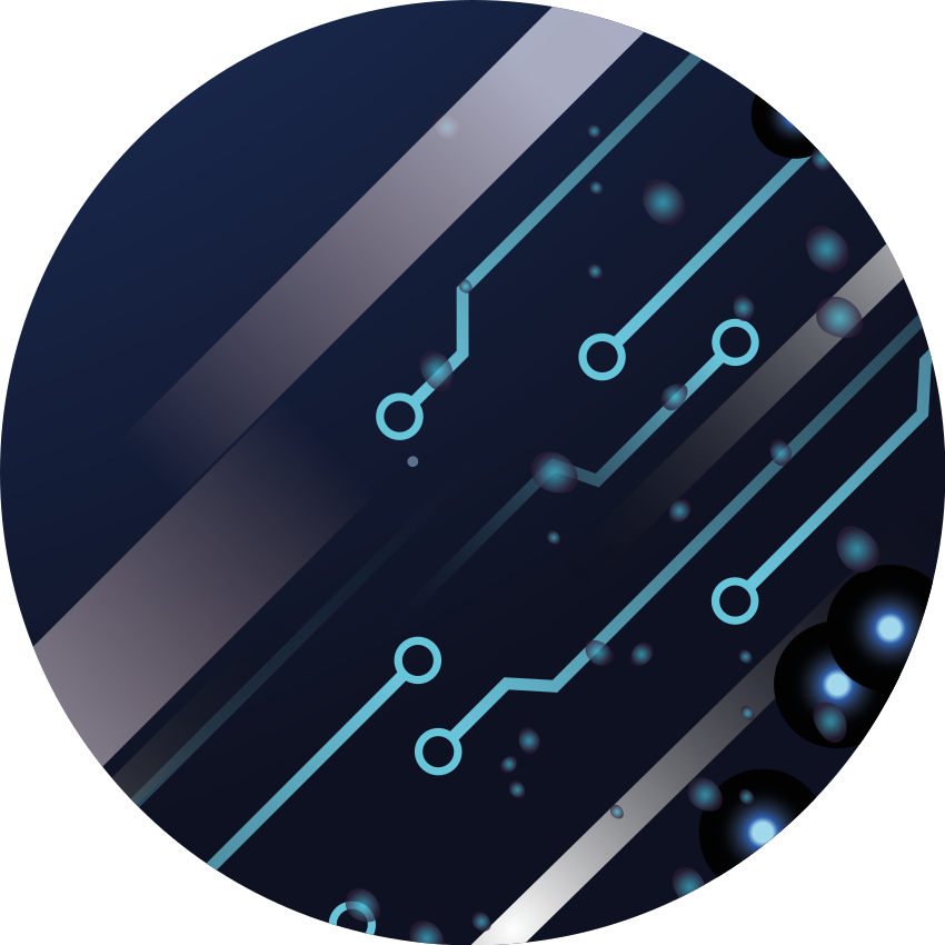 Kretskortmønster vinyl teppe ungdom - Tenstickers