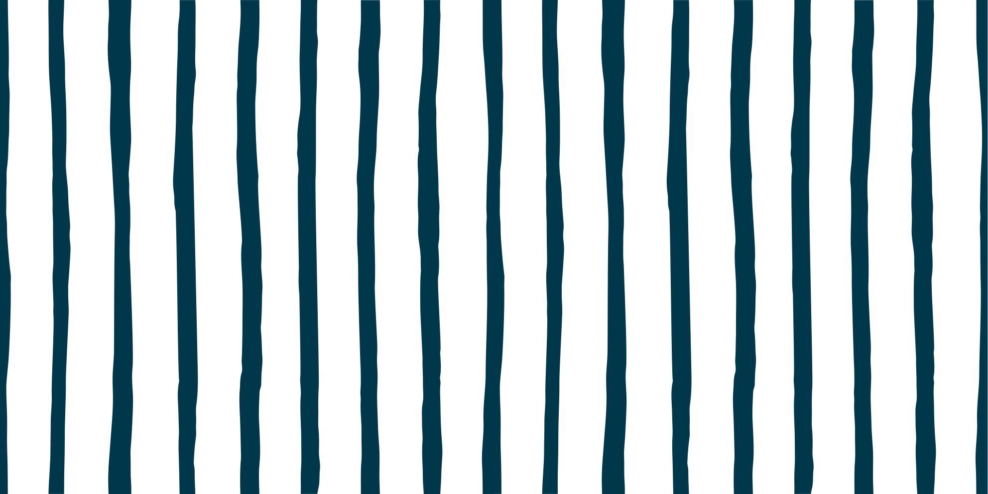 Blå og hvite maritime striper vinyl teppe - Tenstickers