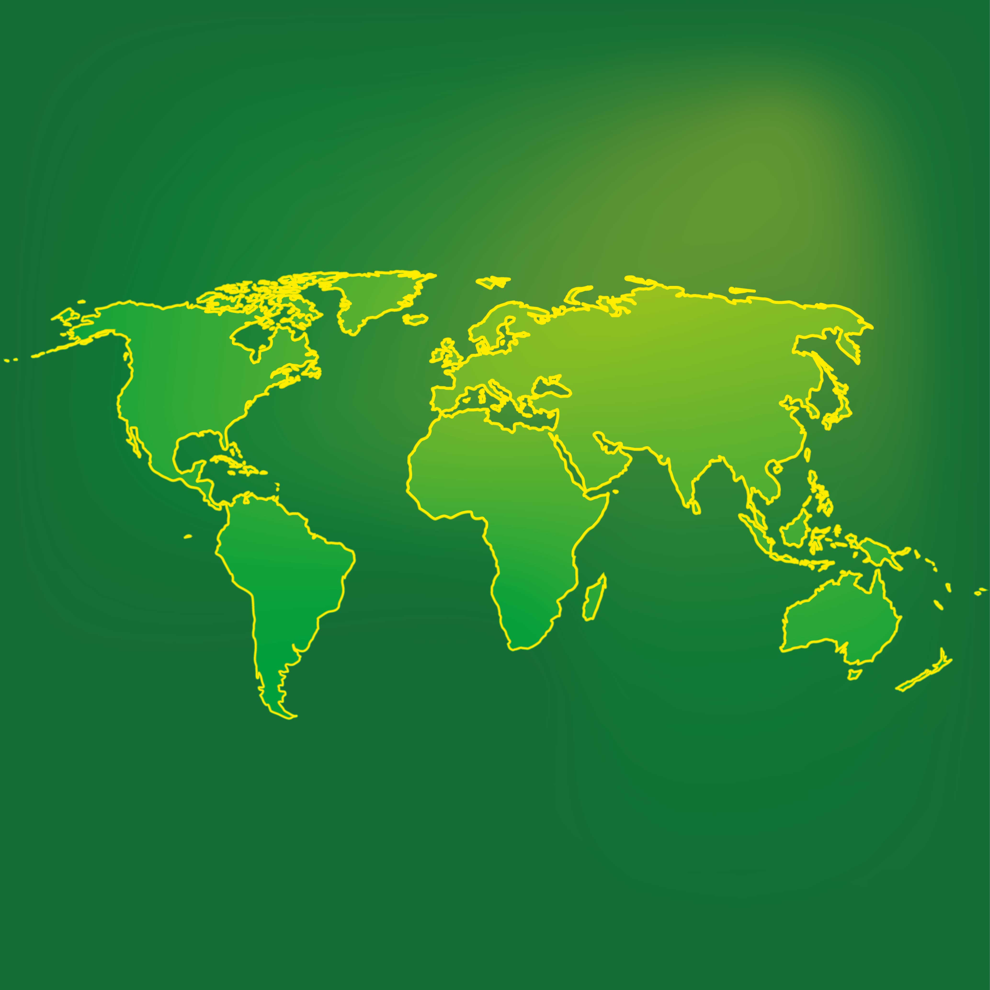 Landegrenser i gangløpere i neonlys - Tenstickers