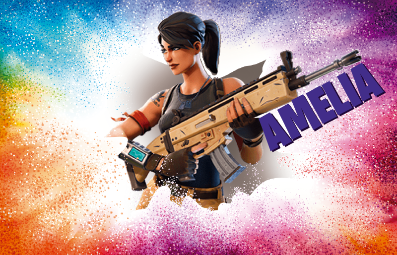 Videospill regnbue jente soverom vinyl teppe - Tenstickers