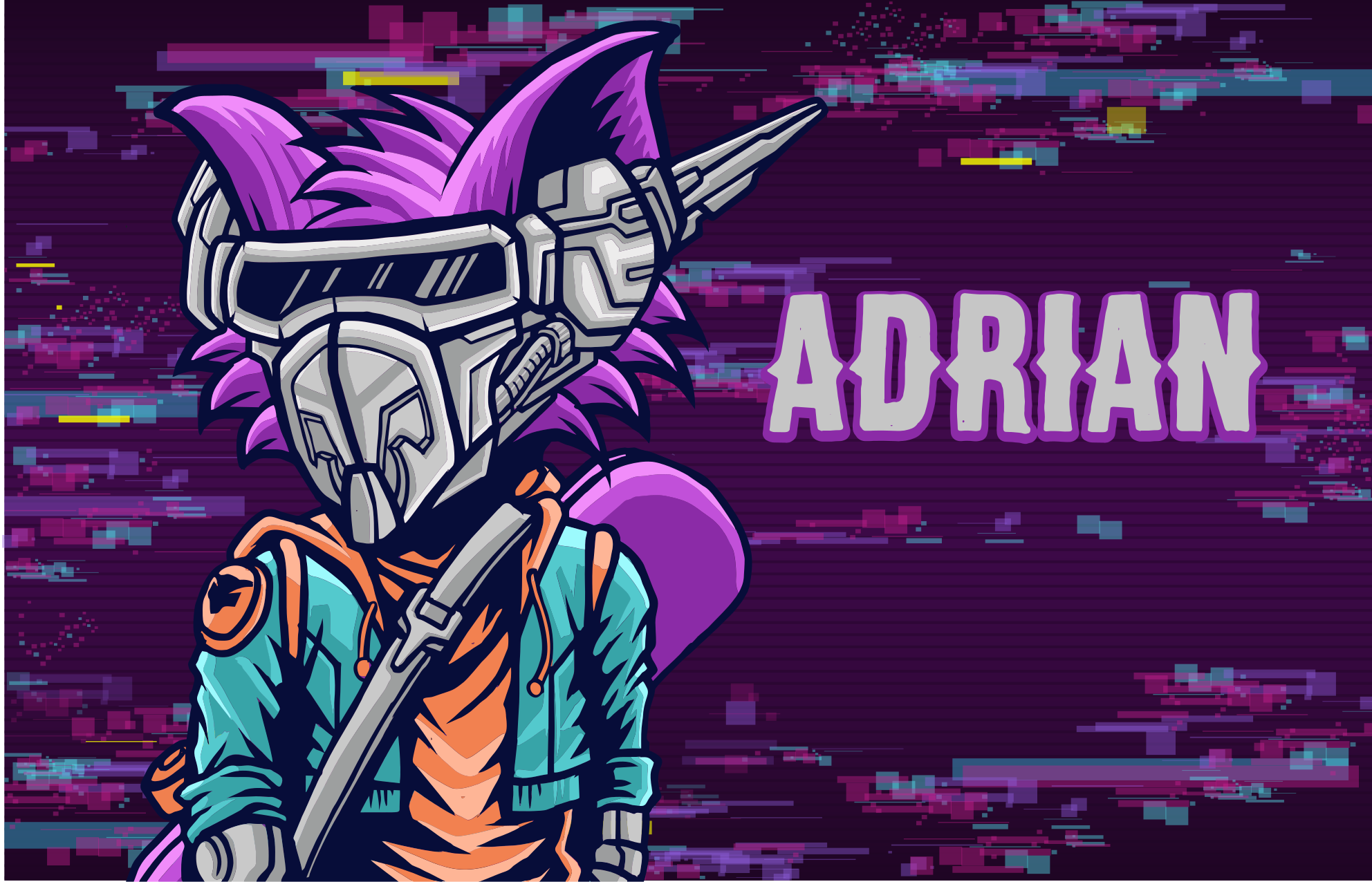 Videospill kattemaske soveromteppe - Tenstickers