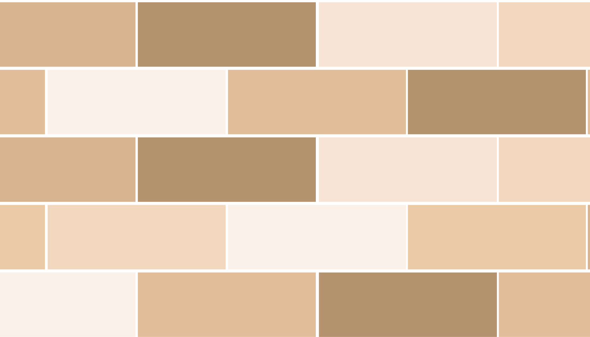 Beige pvc fliser gulvteppe - Tenstickers