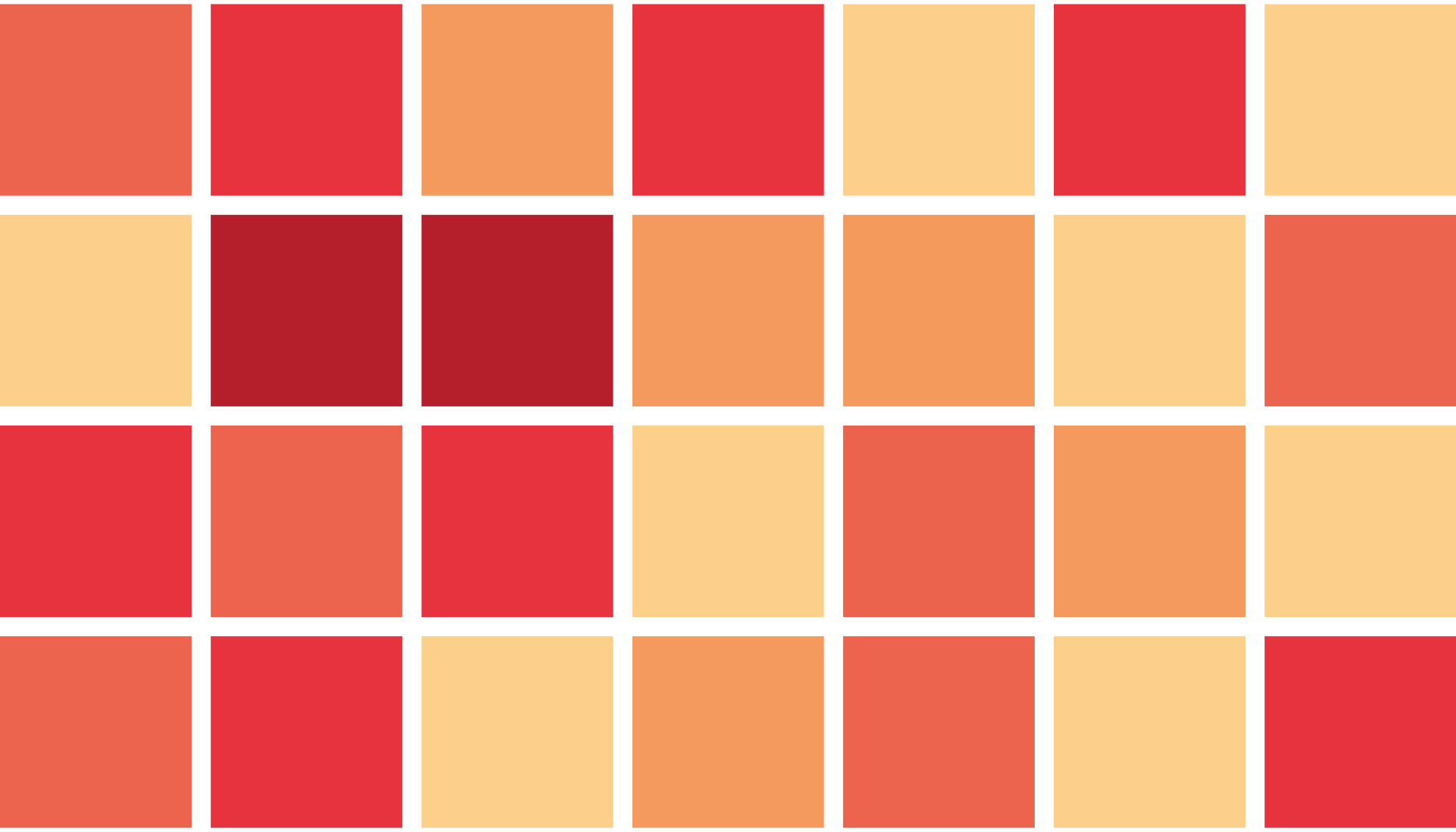 Varme toner fliser vinyl teppe - Tenstickers