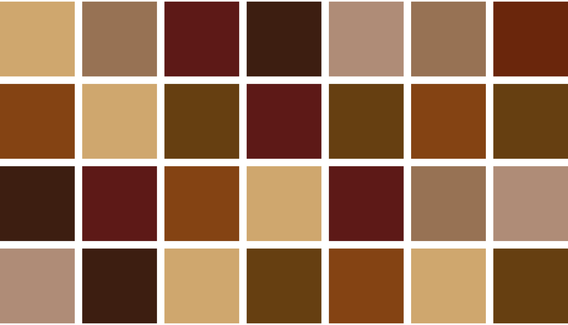 Brune fliser vinyl gulvteppe - Tenstickers