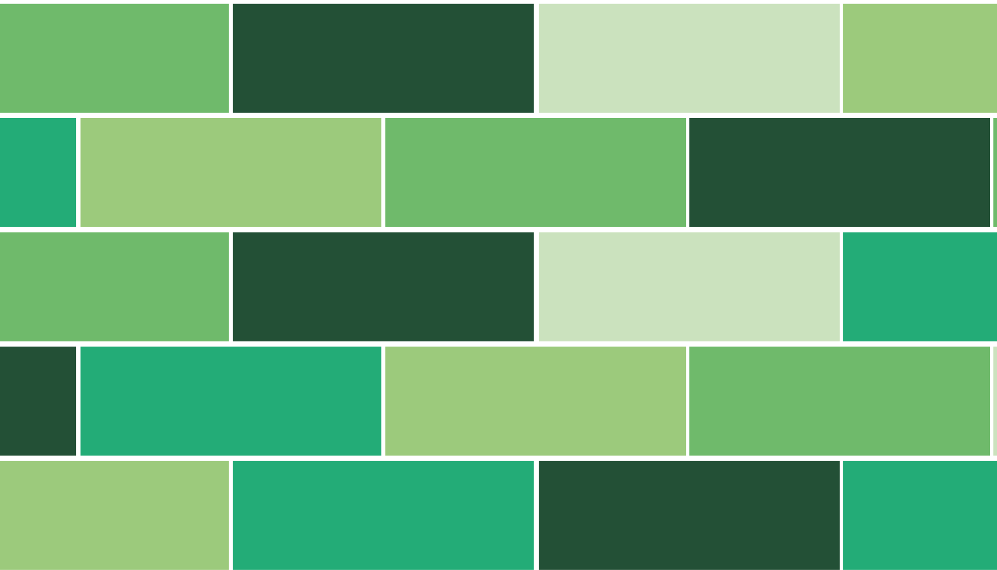 Grønne toner fliser vinyl teppe - Tenstickers