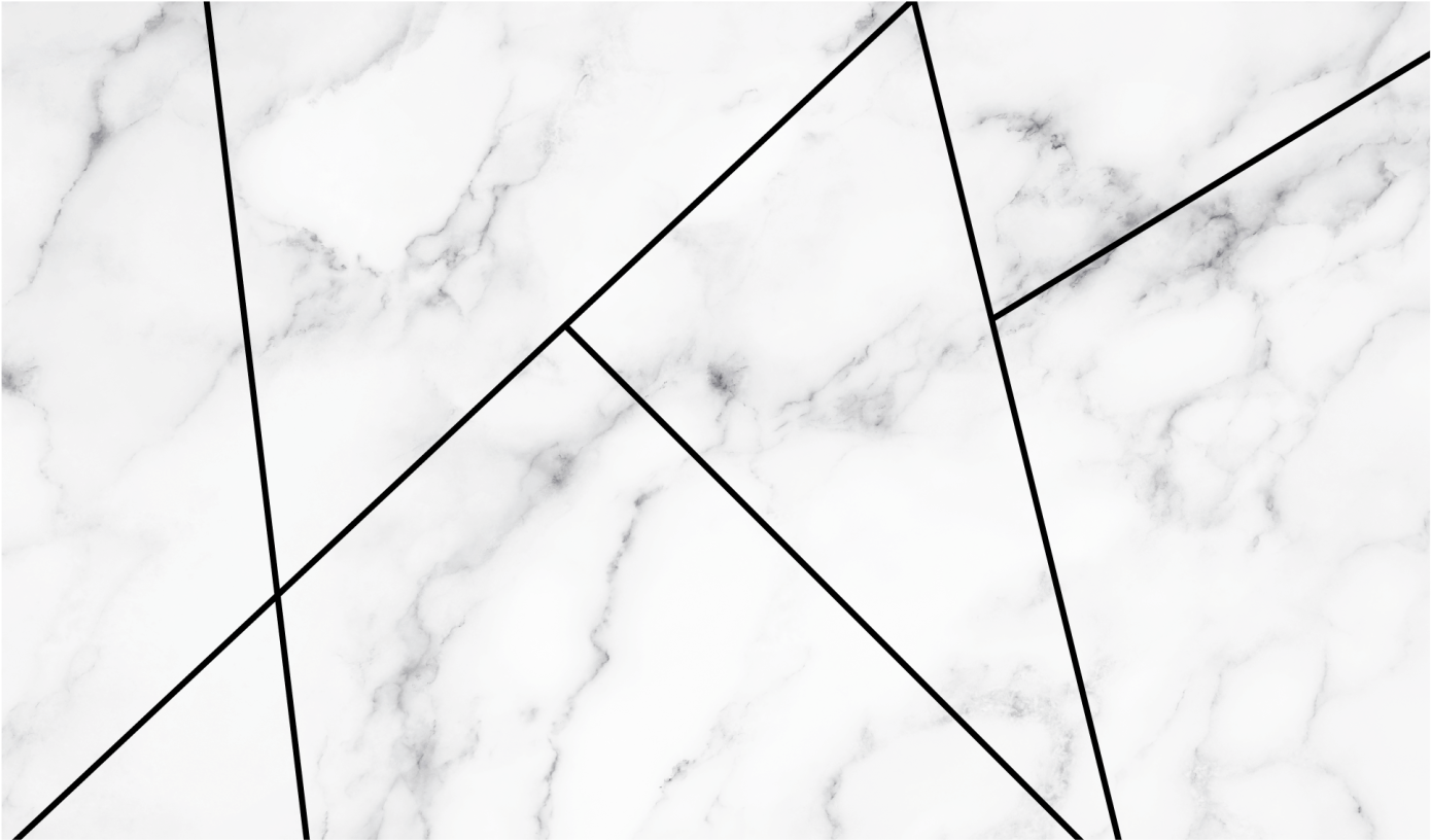 Hvitt elegant marmorgulv - Tenstickers