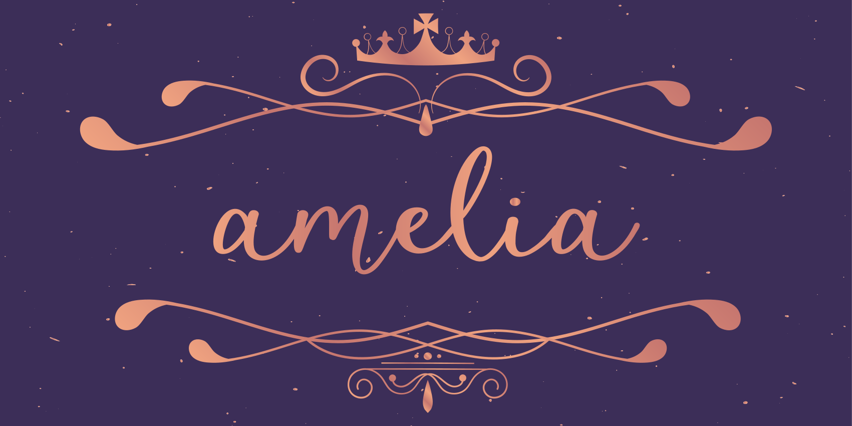 Personlig navnematte vinyl teppe med navn - Tenstickers