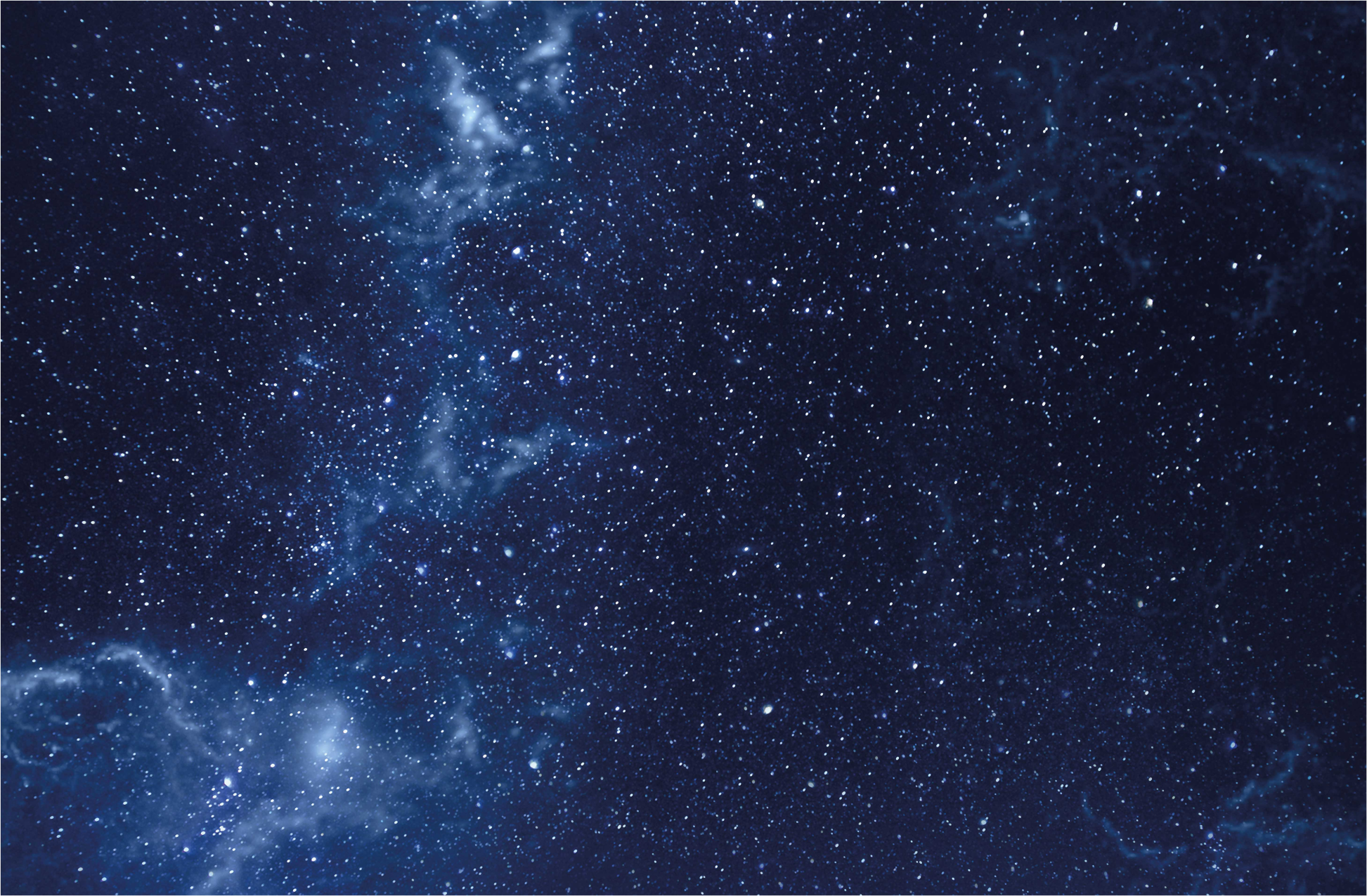 Himmelsk kveld vinyl teppe stjerner - Tenstickers