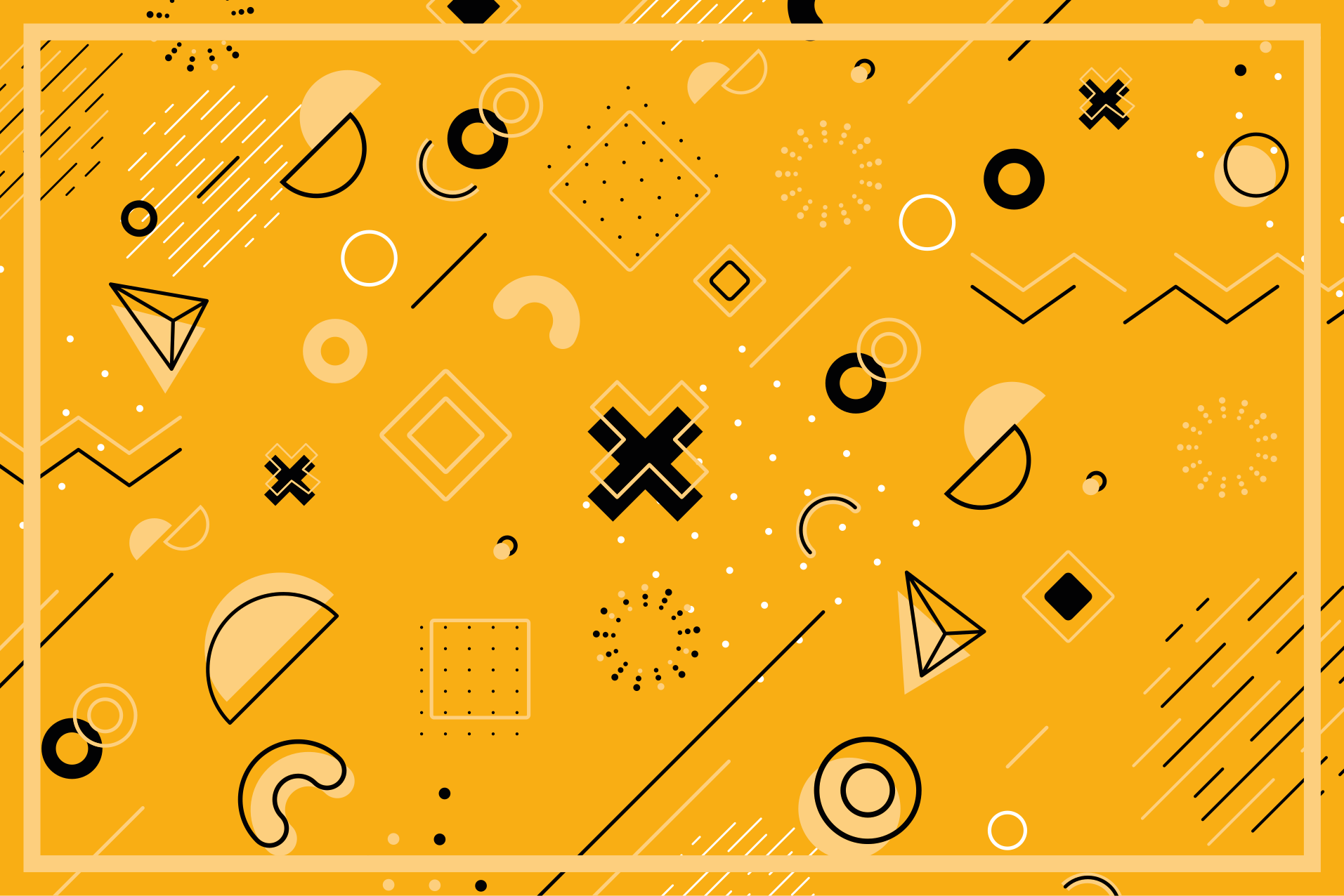 Spille symboler med farger stue vinyl teppe - Tenstickers