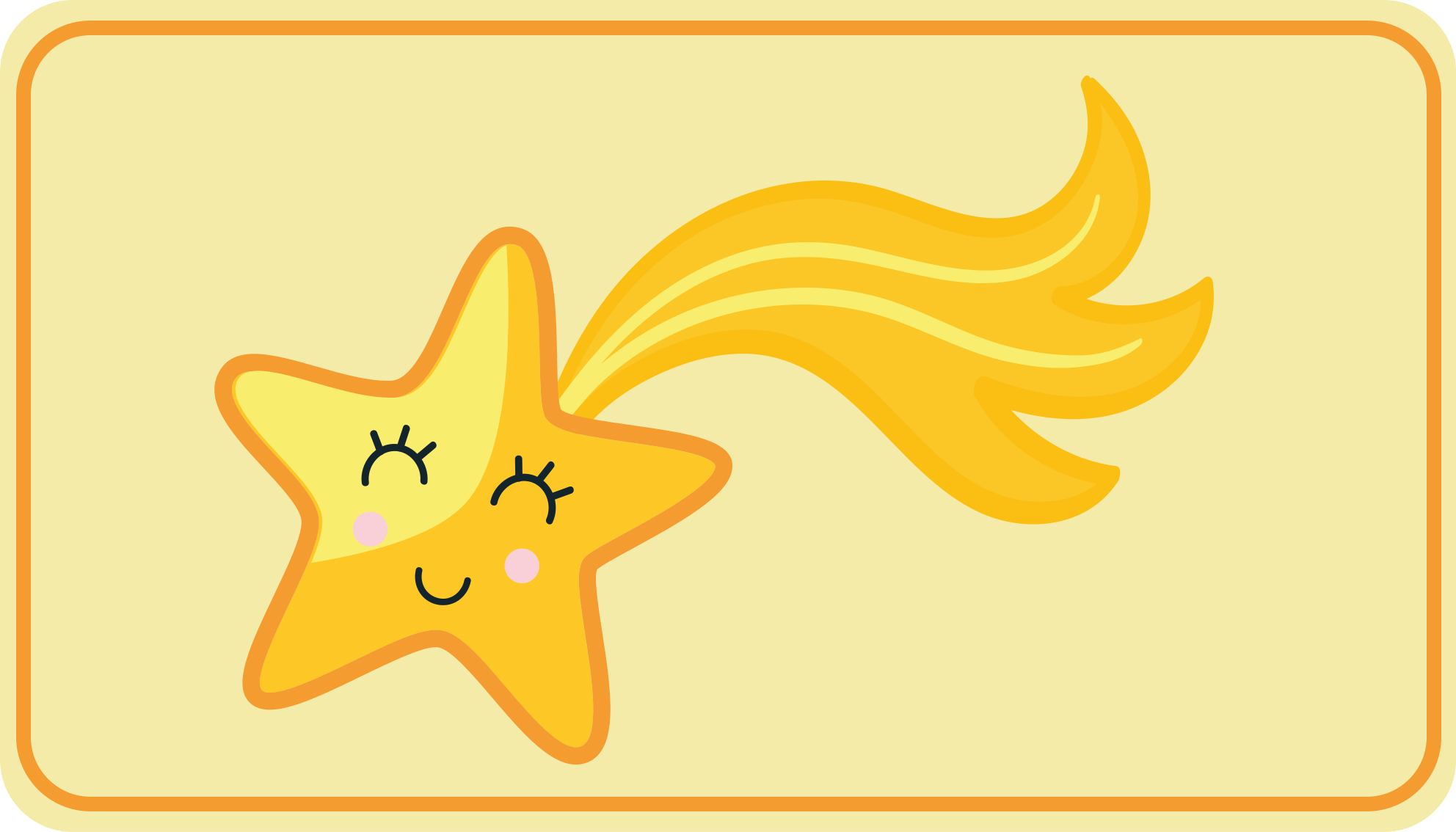 Morsom gul stjerne vinyl teppe stjerner - Tenstickers