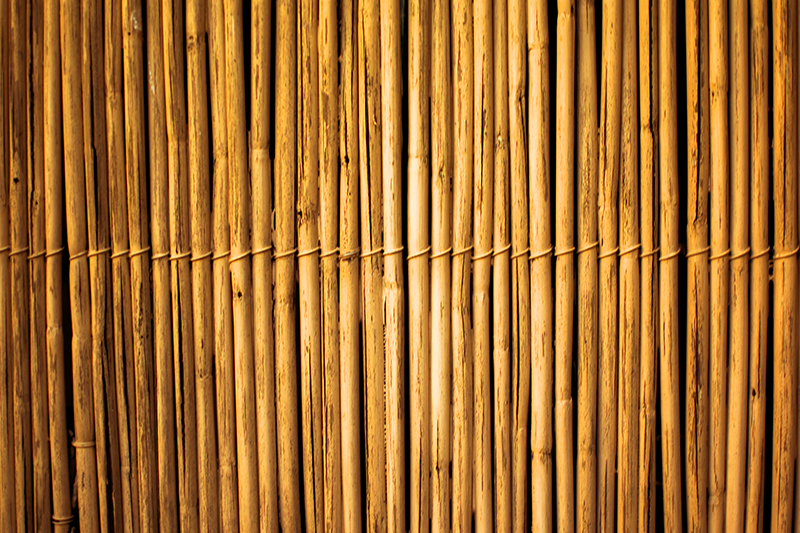 Fin tekstur av bambus vinyl teppe soverom - Tenstickers