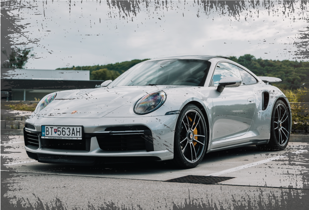 Moderne porsche 911 vinyl teppe vintage - Tenstickers