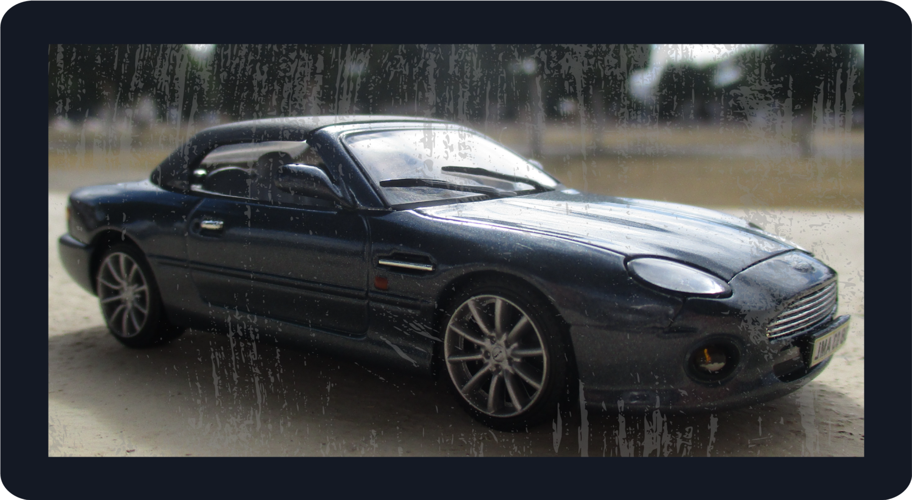 Aston martin db7 vinyl teppe vintage - Tenstickers