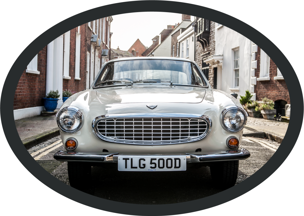 Volvo p1800 vinyl teppe vintage - Tenstickers