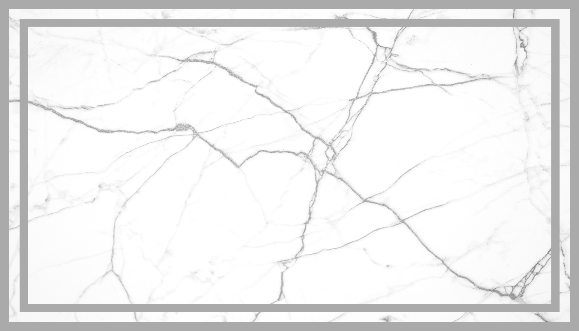 Grasiøse hvite striper marmor vinylteppe - Tenstickers