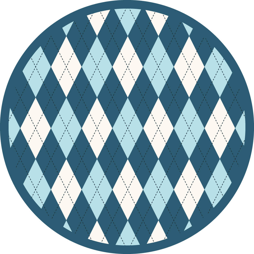 Diamantmønster eleganse vinyl teppe geometrisk - Tenstickers