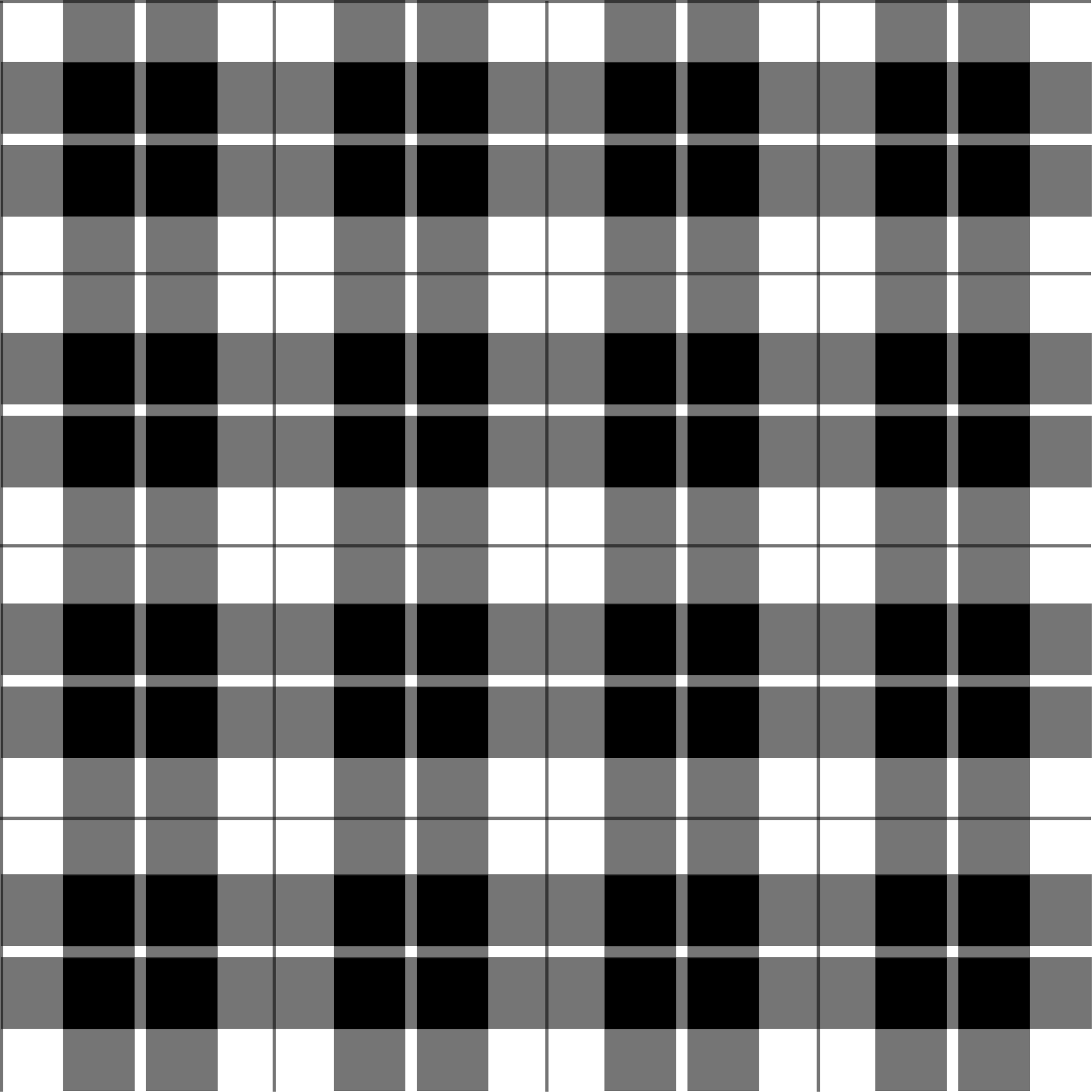 Svart og hvit sjekk vinyl teppe geometrisk - Tenstickers