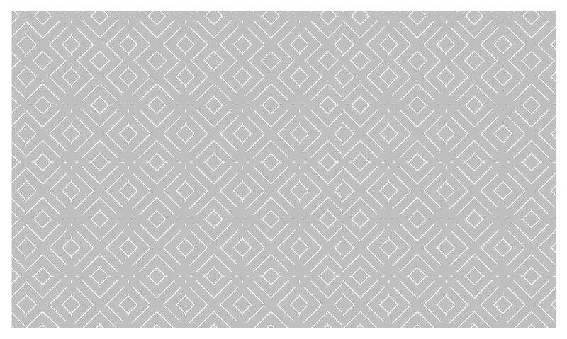 Grå stilige diamanter vinyl teppe soverom - Tenstickers