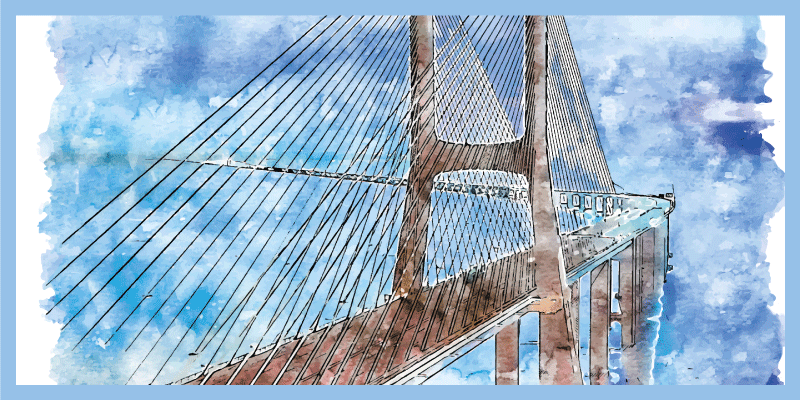 Broillustrasjon vinyl teppe stue - Tenstickers