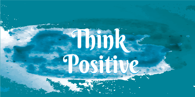 Omfavn optimisme vinyl teppe sagn og tekster - Tenstickers