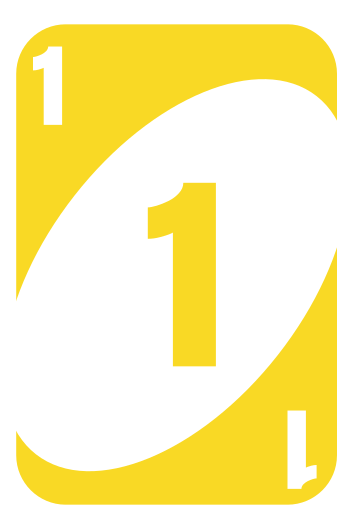 Uno kortspill vinyl teppe soverom - Tenstickers