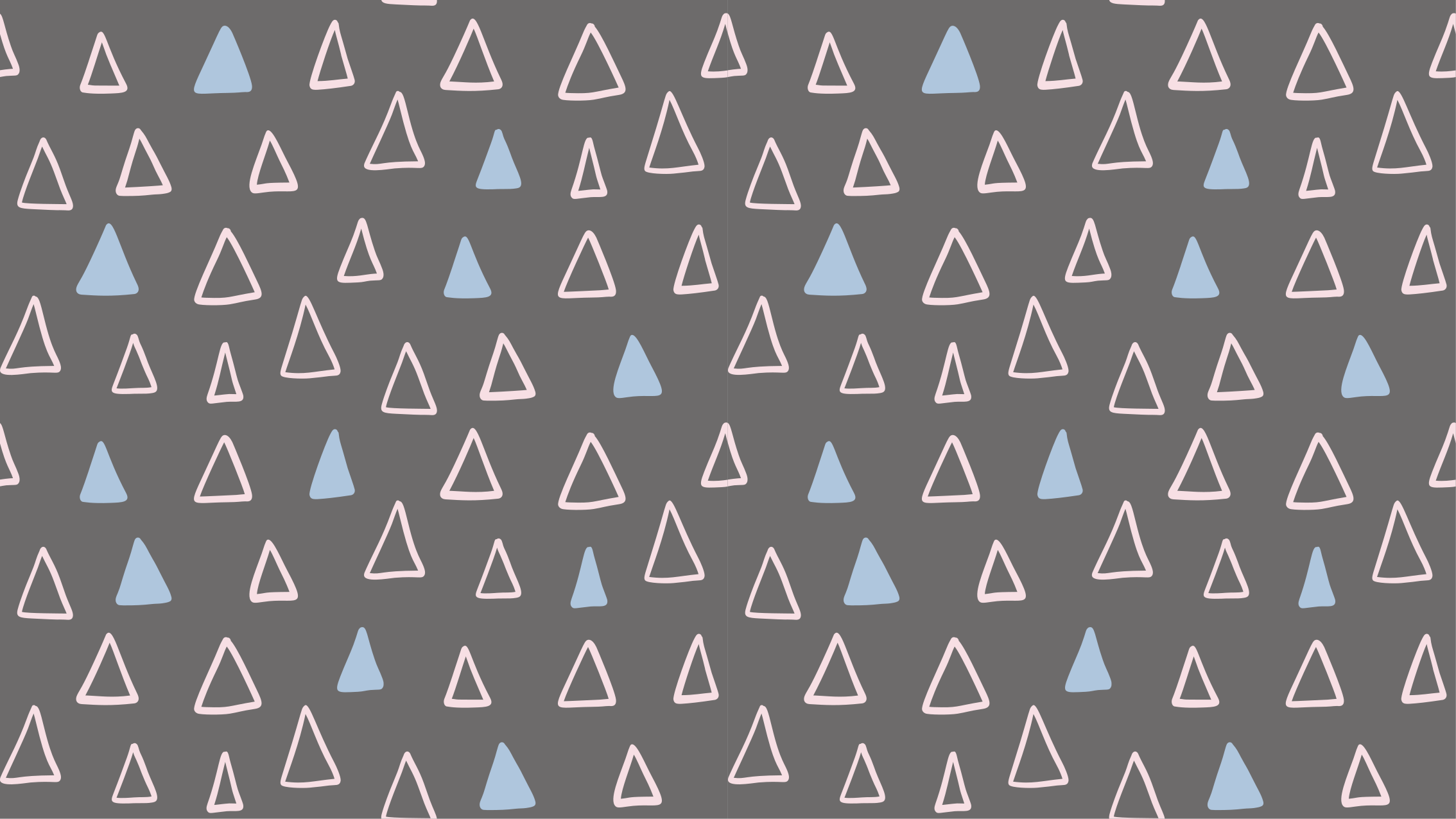 Vinyl teppe geometrisk trekantet element - Tenstickers