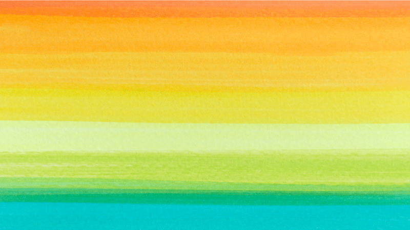 Fargerike akvarellstriper tekstur vinyl teppe - Tenstickers