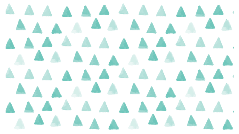 Vinyl teppe geometrisk trekantede motiver - Tenstickers