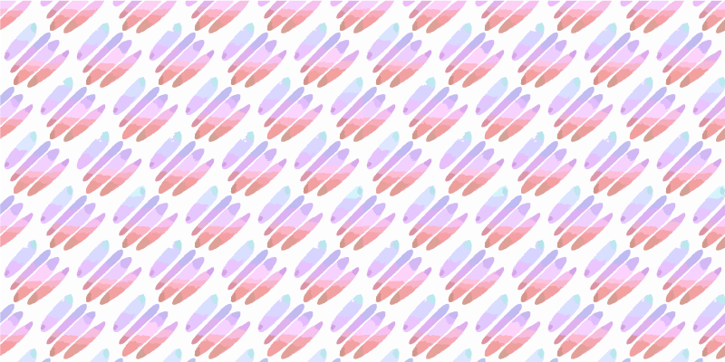 Rosa akvarell stripete tain vinyl teppe geometrisk - Tenstickers