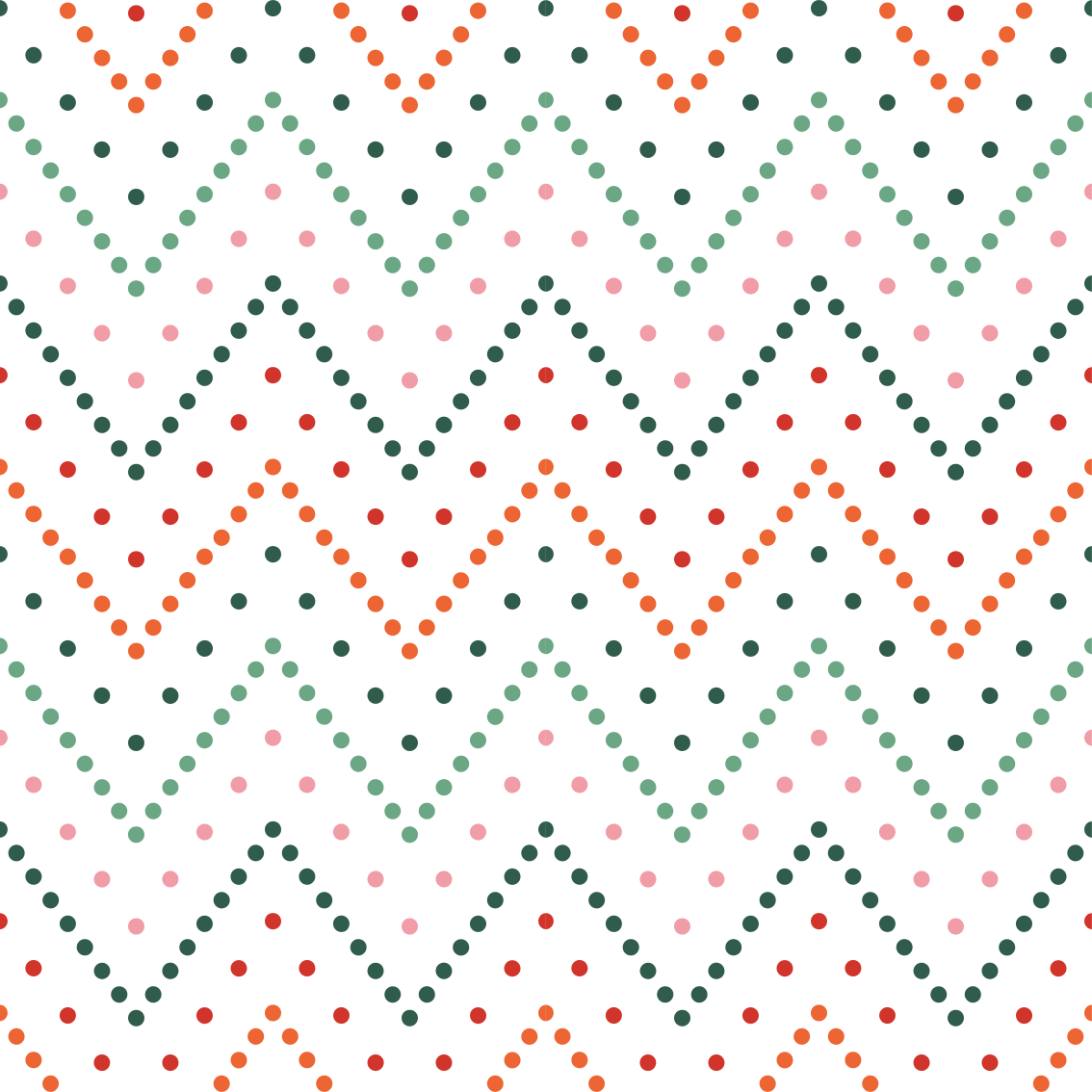 Fargerikt chevronmønster Vinyl teppe flere barn - Tenstickers