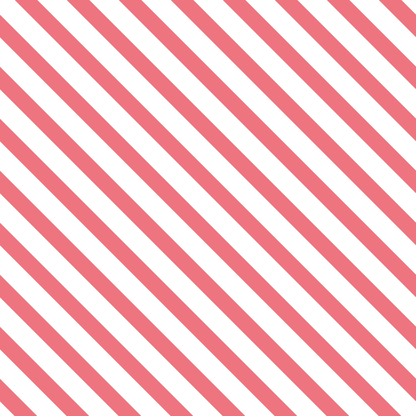 Rosa og hvitt mønster Vinyl teppe striper - Tenstickers