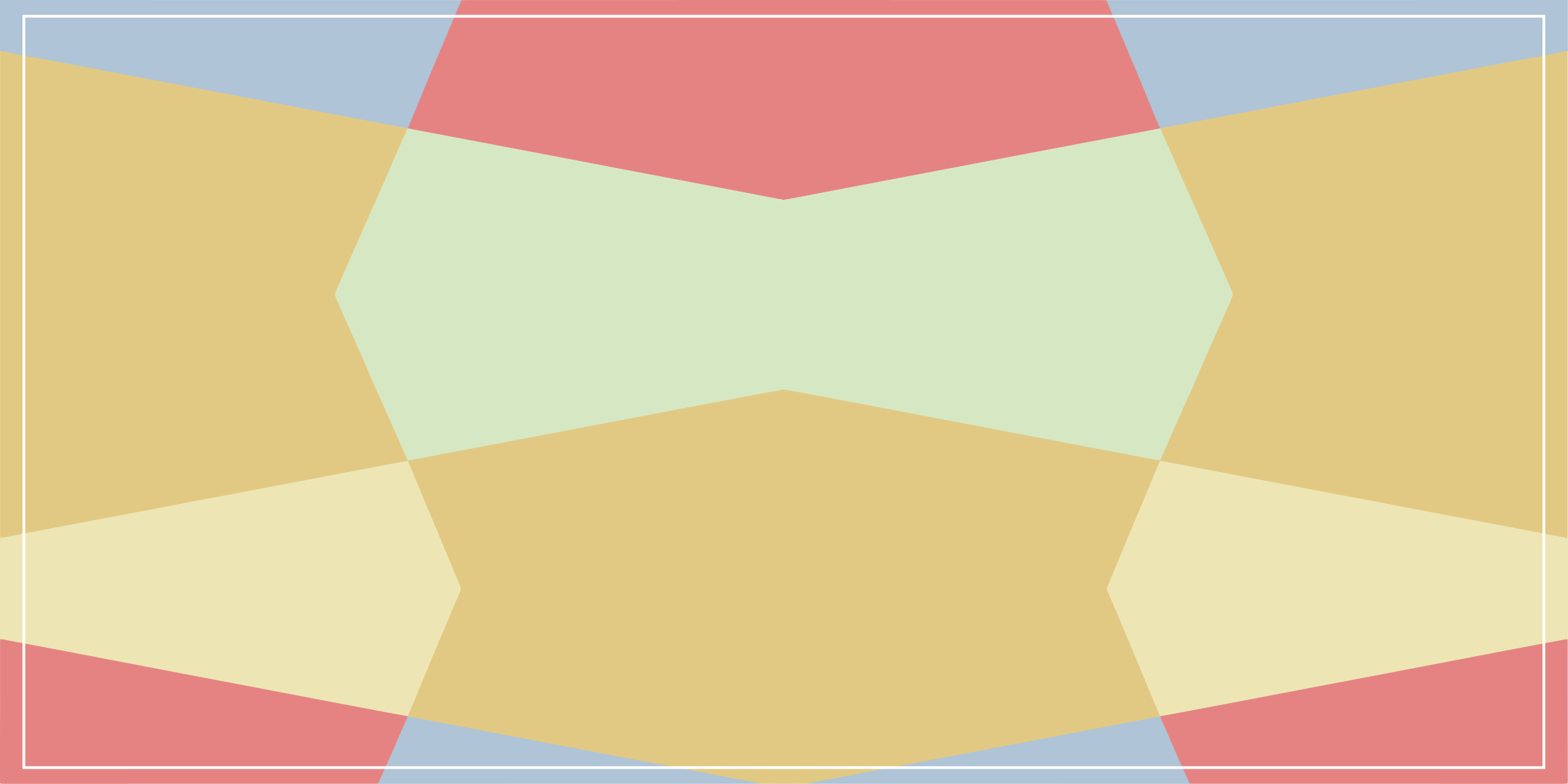 Fargerike polygonale former vinyl teppe geometrisk - Tenstickers