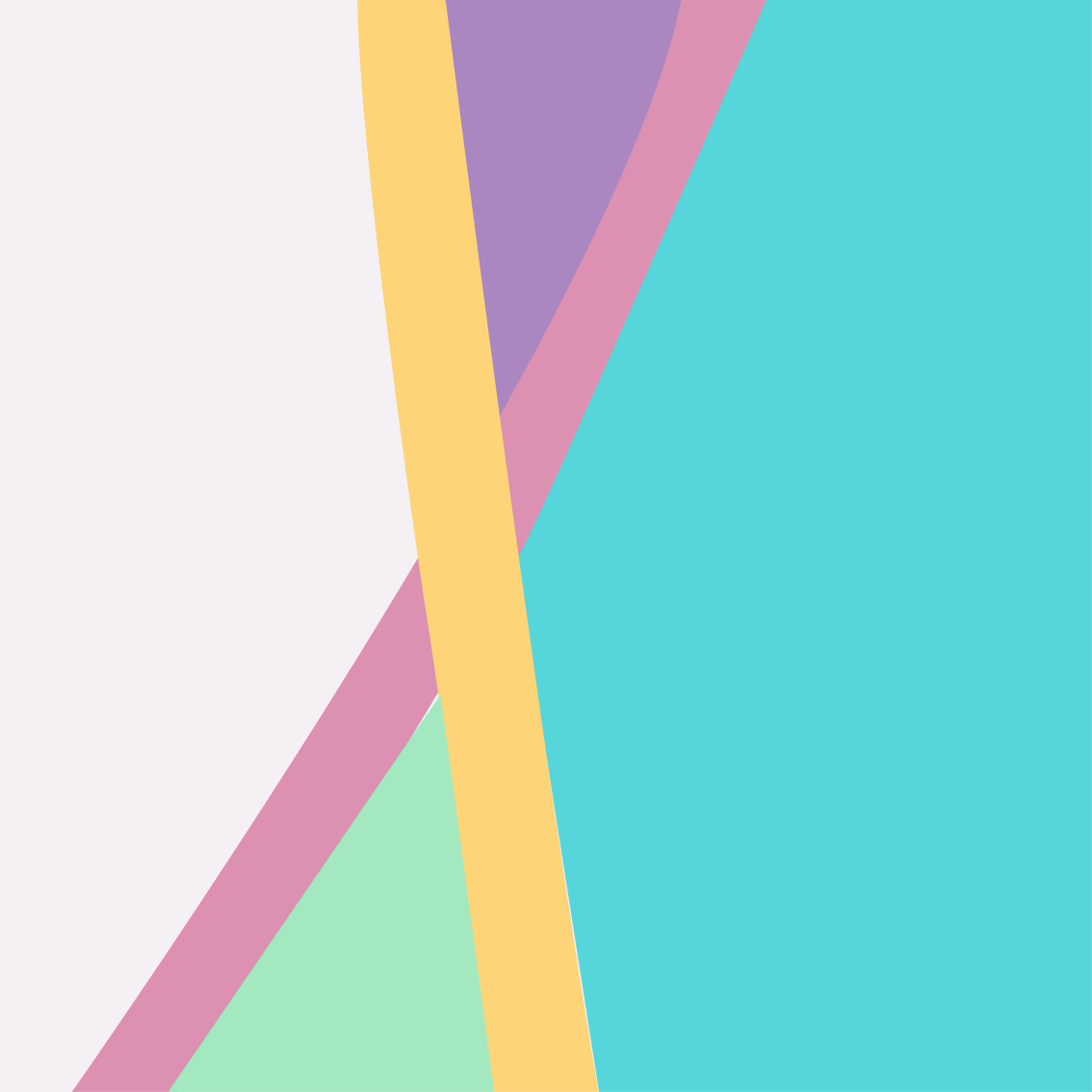 Fargerike bakgrunnsblokker Vinyl teppe firkant - Tenstickers