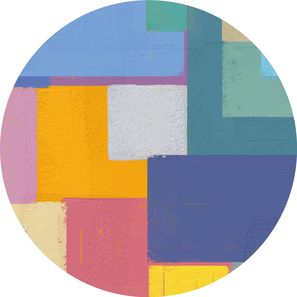 Vinyl teppe geometrisk klare geometriske figurer - Tenstickers