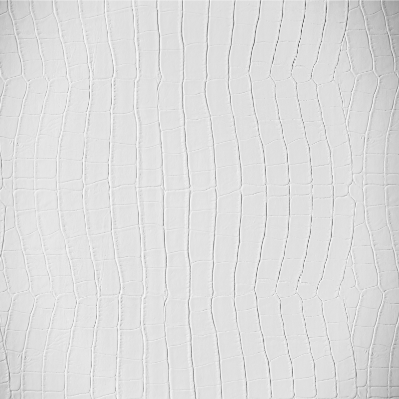 Vinyl teppe tekstur hvit krokodilleskinn - Tenstickers