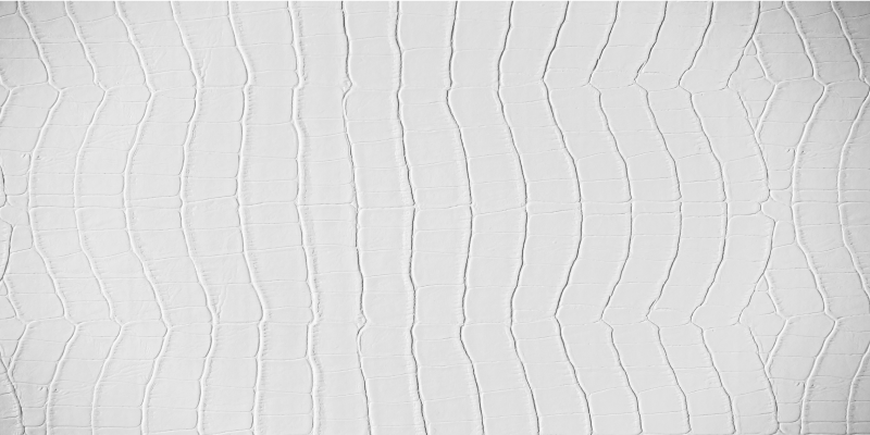 Hvit skinn tekstur vinyl teppe rektangel - Tenstickers