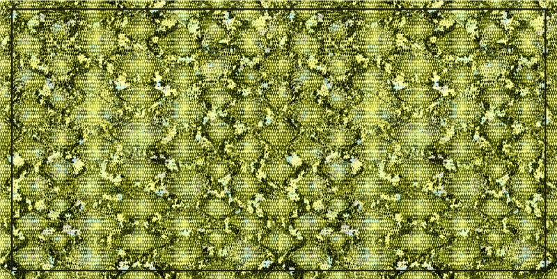 Vinyl teppe dyreavtrykk grønn reptilhud - Tenstickers