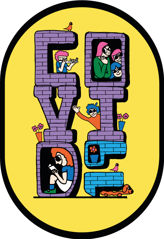 Covid-karakterer som blir hjemme Vinyl teppe flere barn - Tenstickers