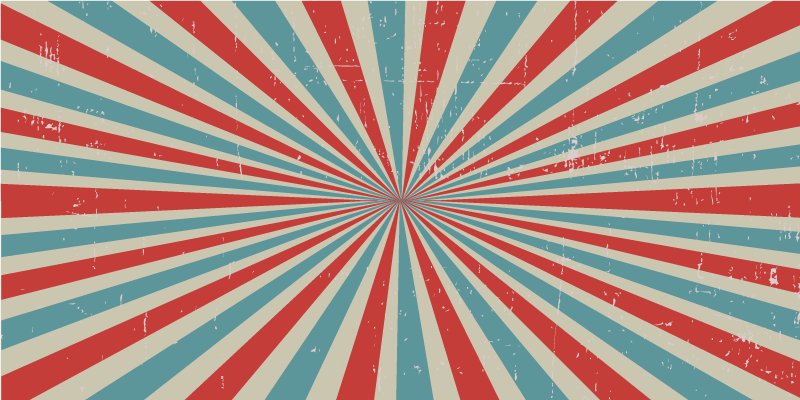 Strålende stjerneutbrudd vinyl teppe geometrisk - Tenstickers