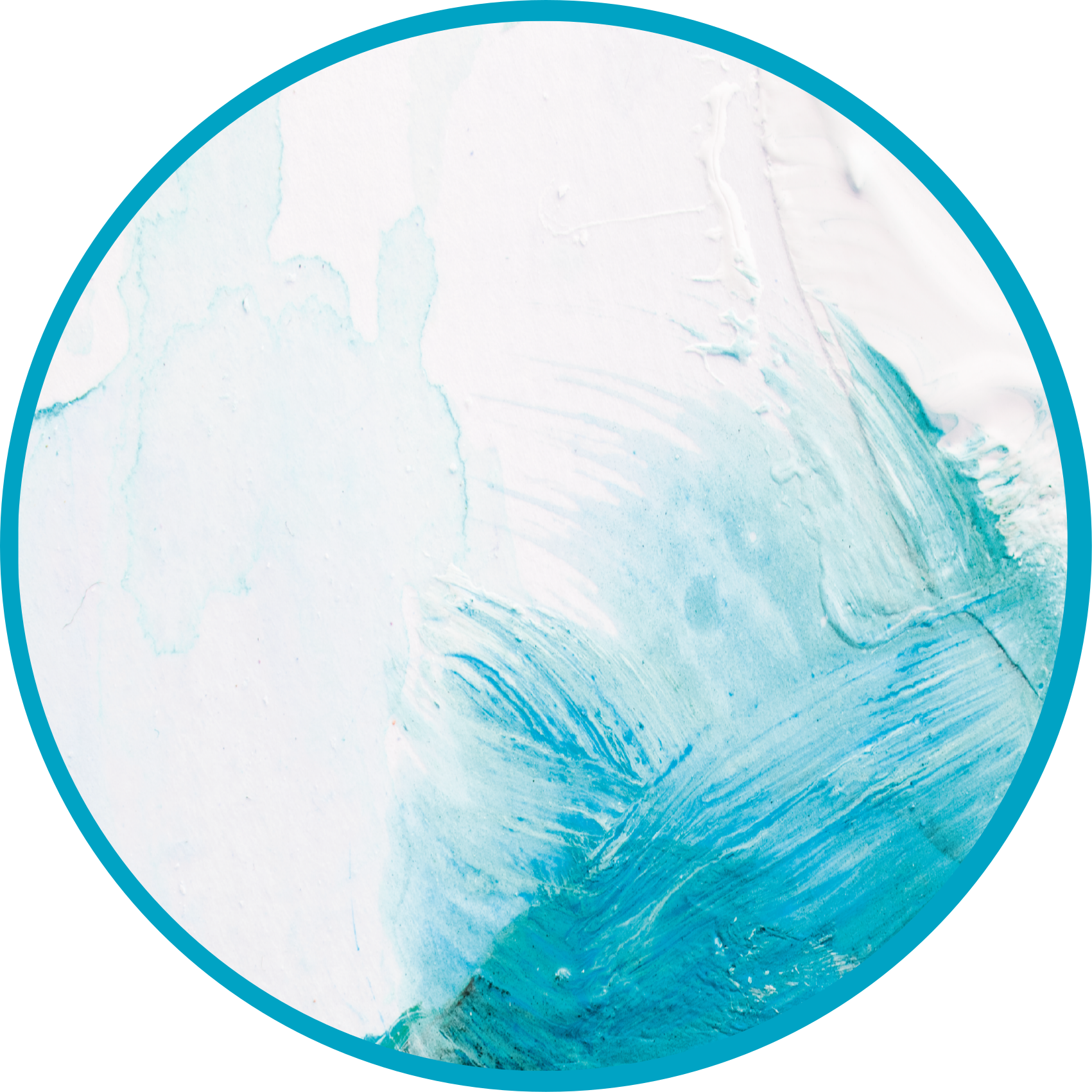 Fargetoner i havets vann vinyl teppe natur - Tenstickers