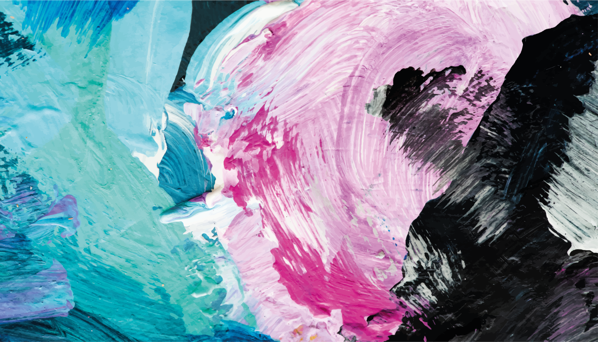 Et fargeklatt tekstur vinyl teppe - Tenstickers